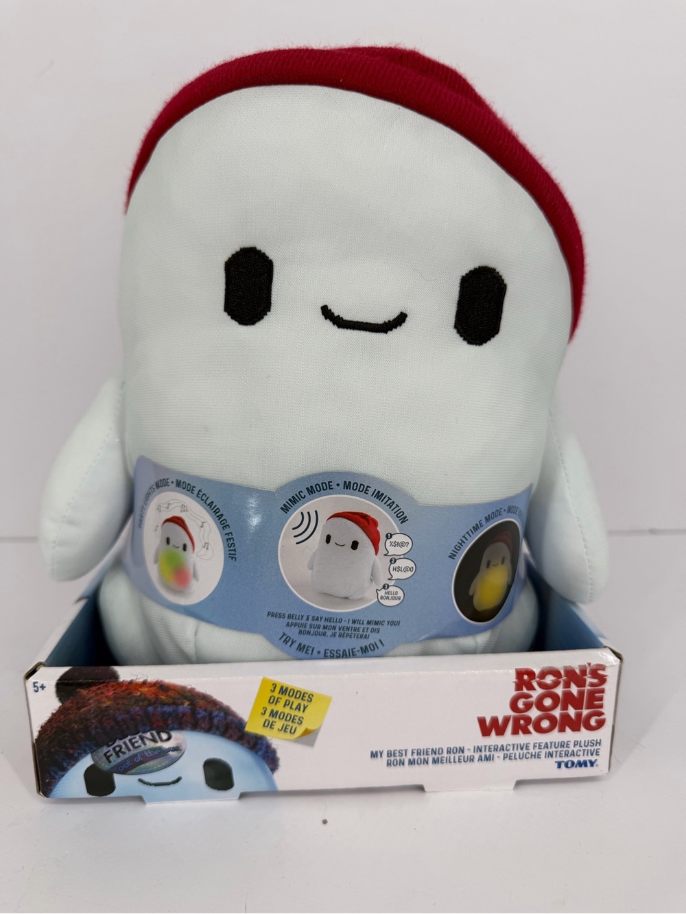 Rons Gone Wrong Tomy My Best Friend Ron Interactive Toy Plush Music Light Disney